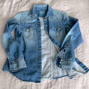 Zara Denim shirt size M